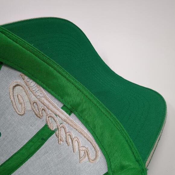 Cactus Ropes Strapback Hat Green One Size Solid Adjustable Embroidered - Picture 8 of 8